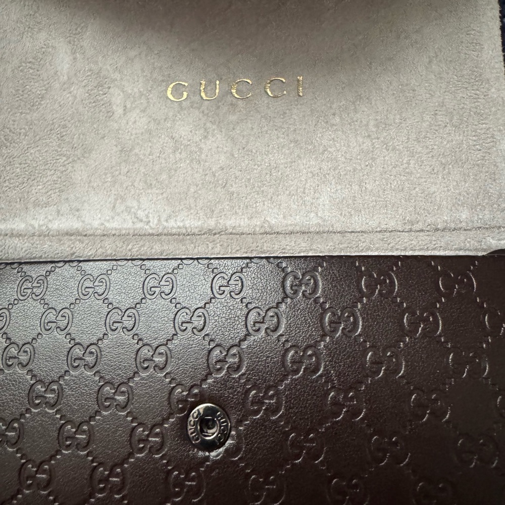Gucci Eyeglass/sunglasses brown case - Picture 5 of 8